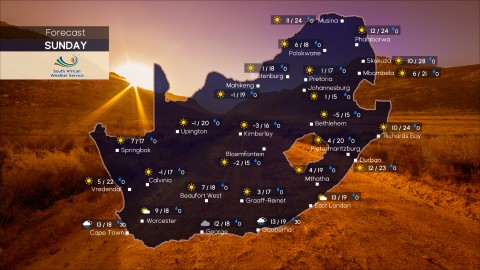 Weather Forecast Sunday 29 June 2025 Enca